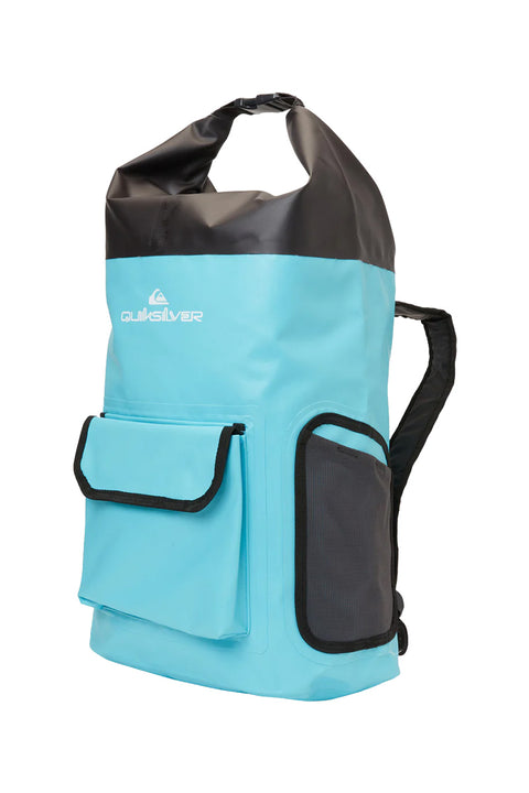 Quiksilver Sea Stash 20L Medium Surf Backpack - Tarmac- Side