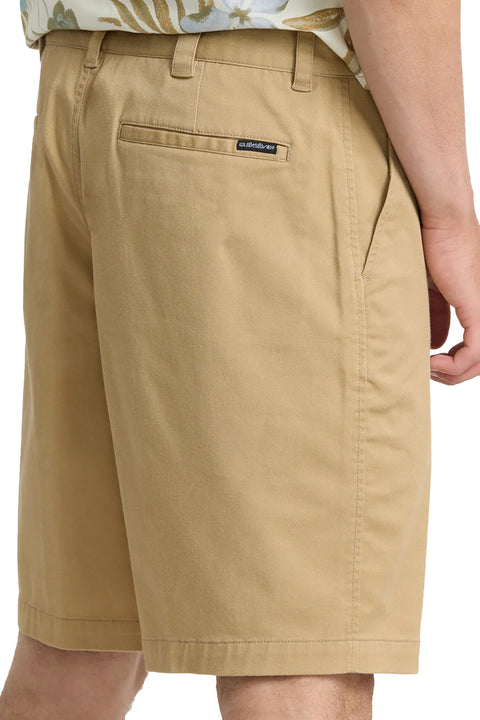 Quiksilver Union Stretch Amphibian 20" Chino Hybrid Shorts - Twill- Back