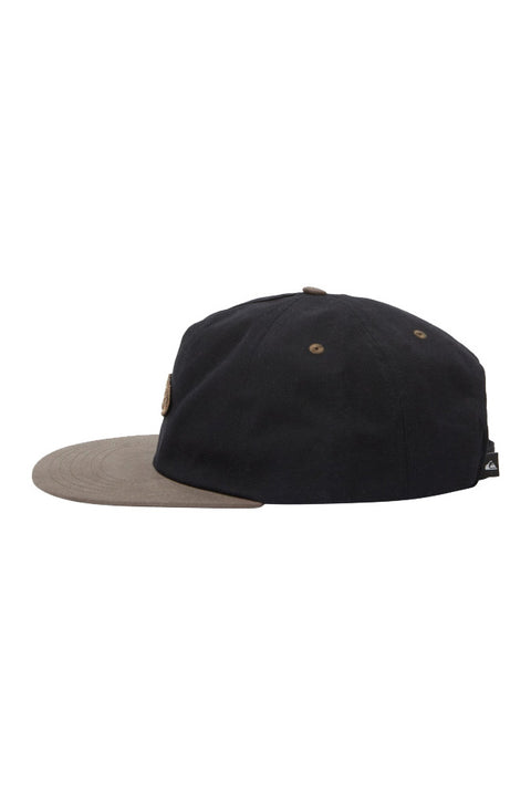 Quiksilver Zinger Baseball Cap - Black / Jet Black - Side