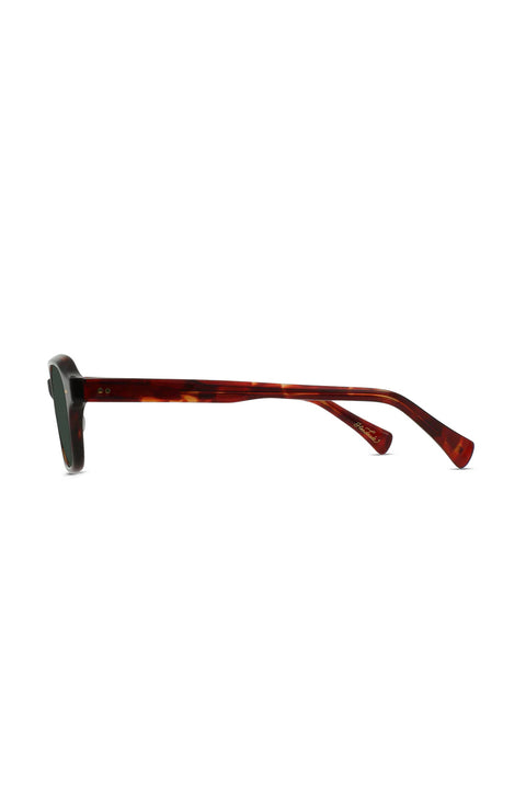 Raen Rhyme Sunglasses - Negroni / Green- View of arms
