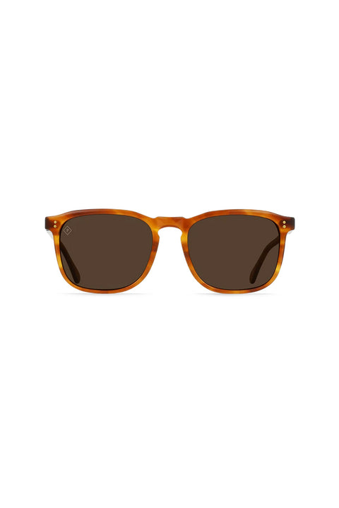 Raen Wiley Sunglasses - Santa Fe Tortoise / Vibrant Brown Polarized- Front