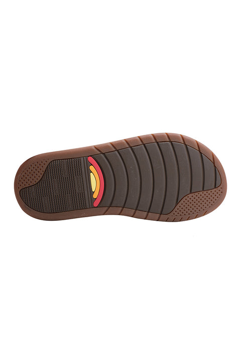 Rainbow East Cape Sandal - Brown- Bottom