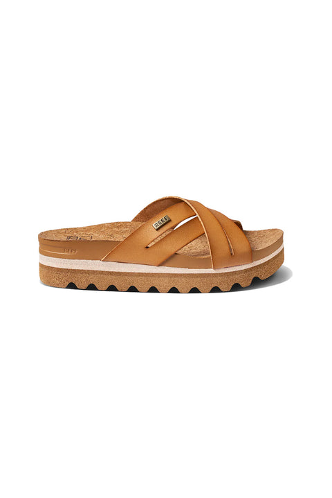 Reef Cushion Bloom Hi Sandal - Natural - Side
