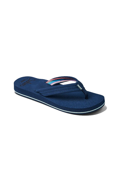 Reef Cushion Breeze Sandal - Midnight- Side view of one sandal