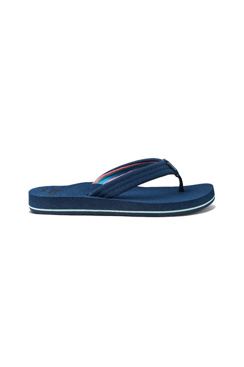 Reef Cushion Breeze Sandal - Midnight- Side view of one sandal