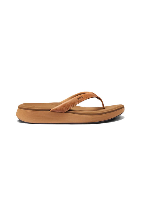 Reef Cushion Cloud Sandal - Natural- Side view 2