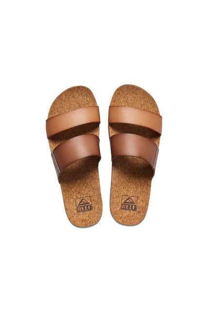 Reef Cushion Vista Hi Sandal - Espresso Duo- Top view