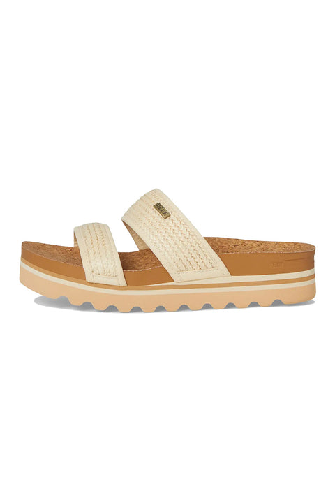 Reef Cushion Vista Hi Sandal - Vintage Raffia- Side