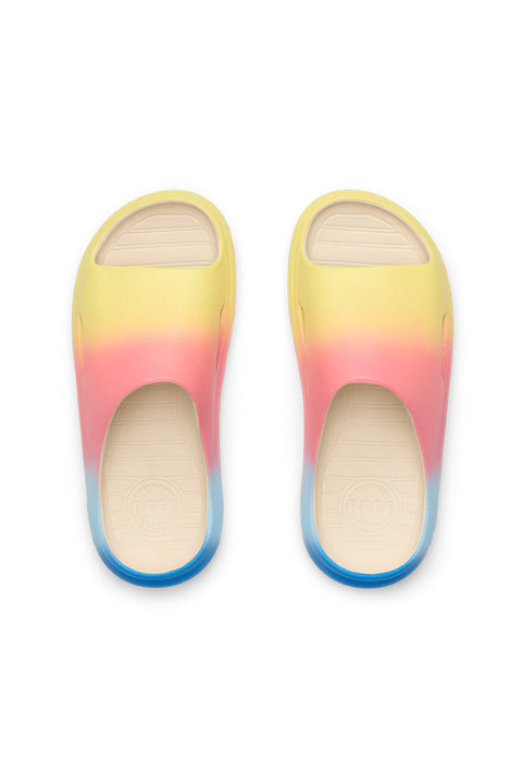 Reef Kids Rio Slide - Blue Ombre- Top view