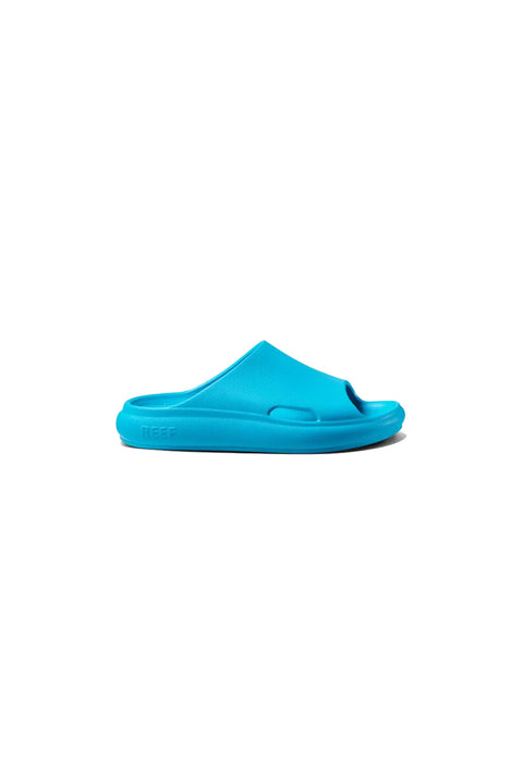 Reef Kids Rio Slide Sandals - Scuba Blue - Side View