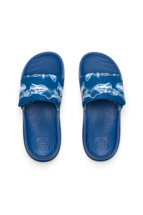 Reef Kids Salty Slide - Royal Sharks- Top View