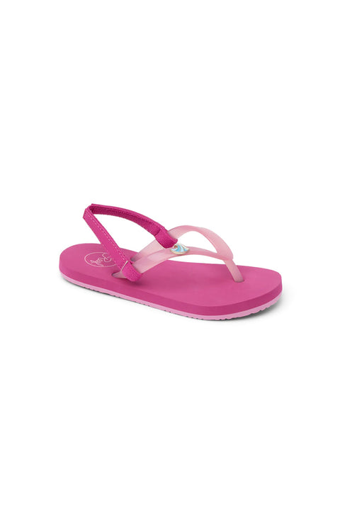 Reef Little Charming Sandals - Fuchsia Red- Front 2