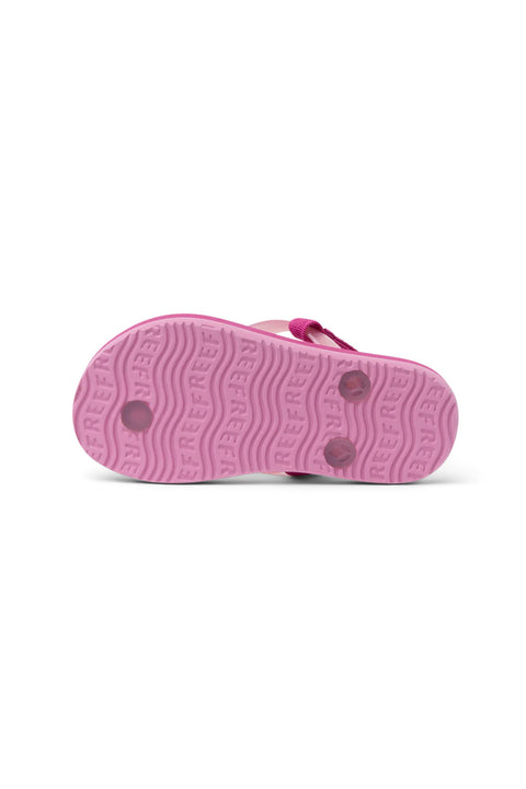 Reef Little Charming Sandals - Fuchsia Red- Bottom