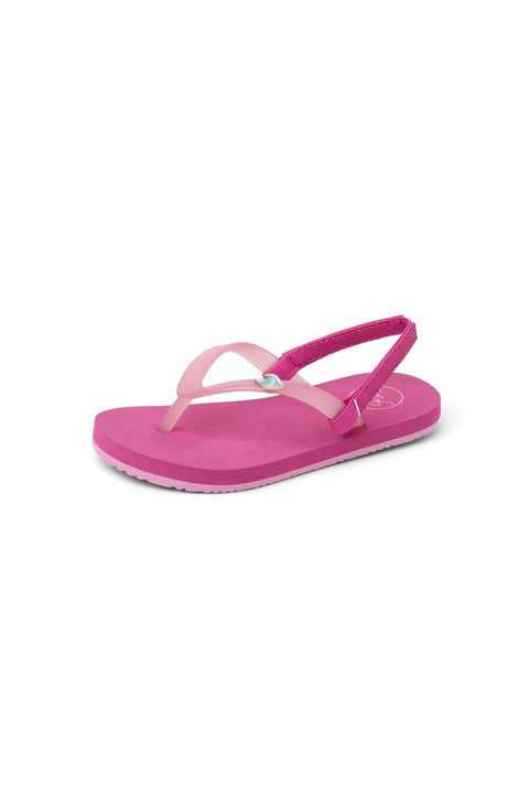 Reef Little Charming Sandals - Fuchsia Red- Front