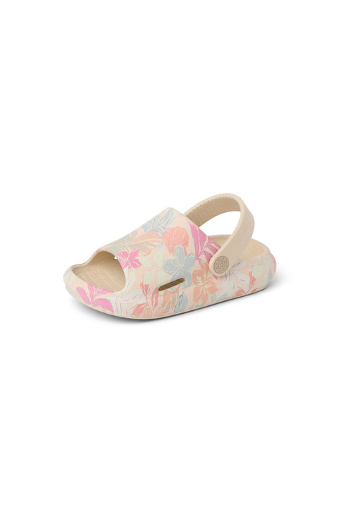 Reef Little Rio Slide Sandal - Apricot Multi- Front