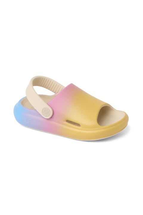 Reef Little Rio Slide Sandal - Blue Ombre- Side