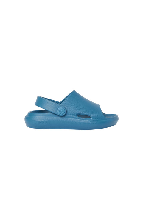 Reef Little Rio Slide Sandal - Navy- Side
