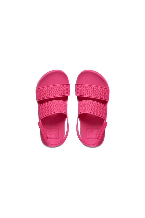 Reef Little Water Vista Sandals - Hot Pink- Top view