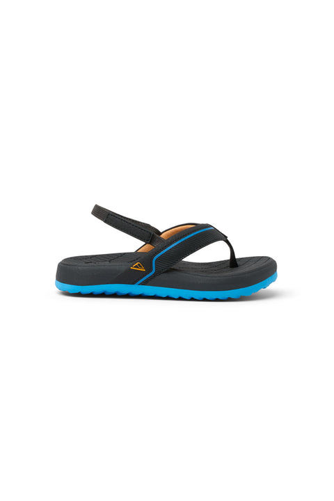 Reef Little Windswell Sandal - Black / Blue- Side