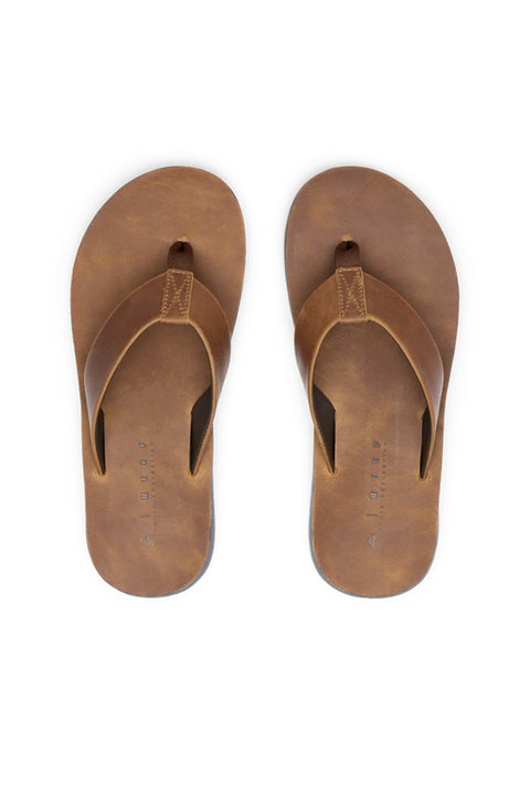 Reef Ojai Classic Sandal - Dark Brown- Top view