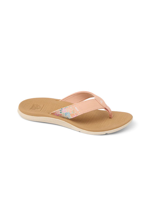 Reef Santa Ana Sandal - Peach / Tan- Front