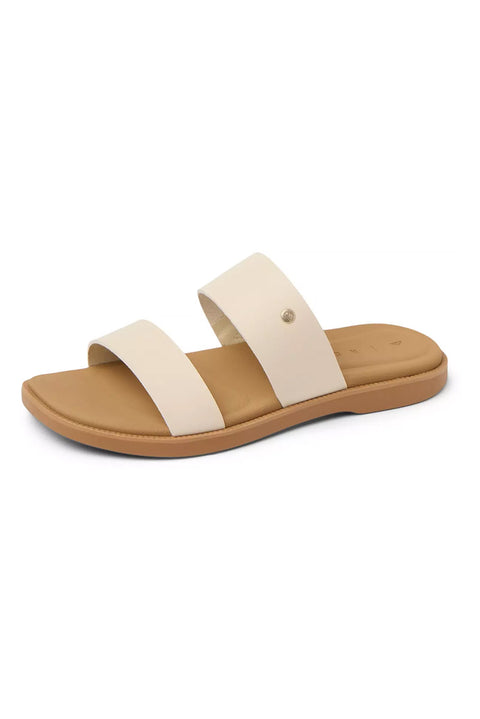 Reef Sunny Alisah Two Bar Slide Sandal - Vintage- Front