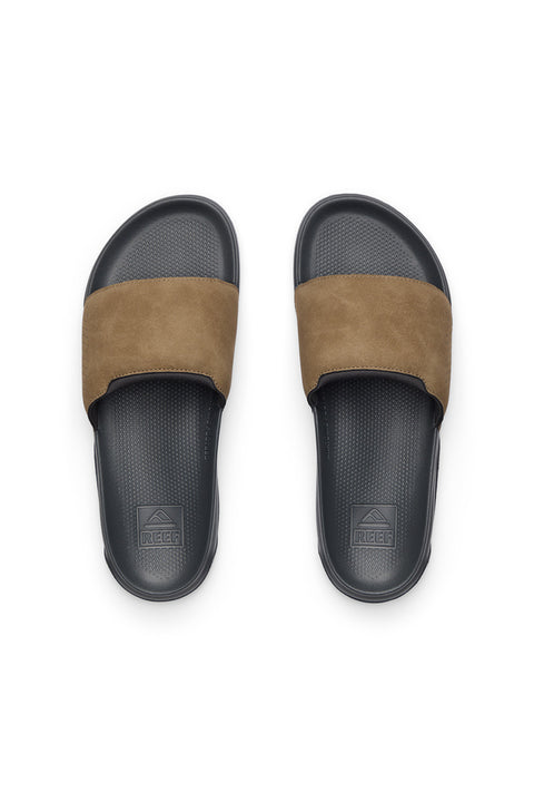 Reef Tailslide Sandal - Grey / Tan- Top view