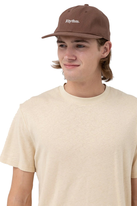 Rhythm Essential Cap - Brown - Front