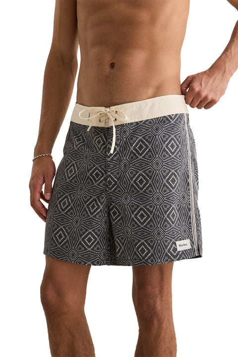 Rhythm Mosaic Heritage Trunk - Black-Front