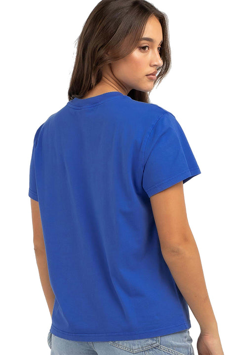 Rhythm Views Band T-Shirt - Blue - Back