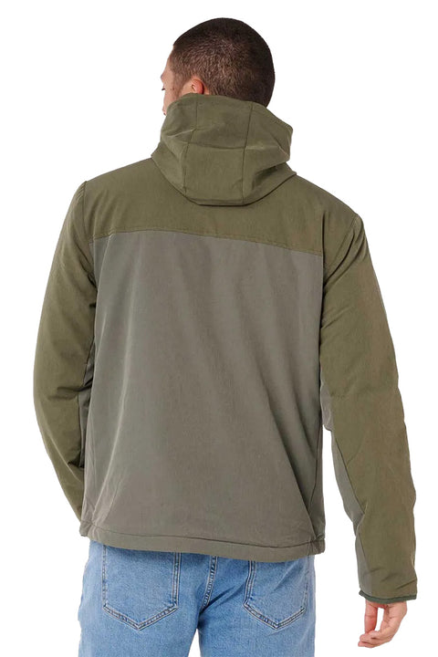 Rip Curl Anti Series Elite Lined Jacket - Deep Cactus- Back