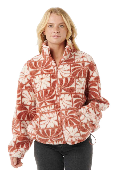Rip Curl AOTS - TY Williams Polar Fleece - Brick