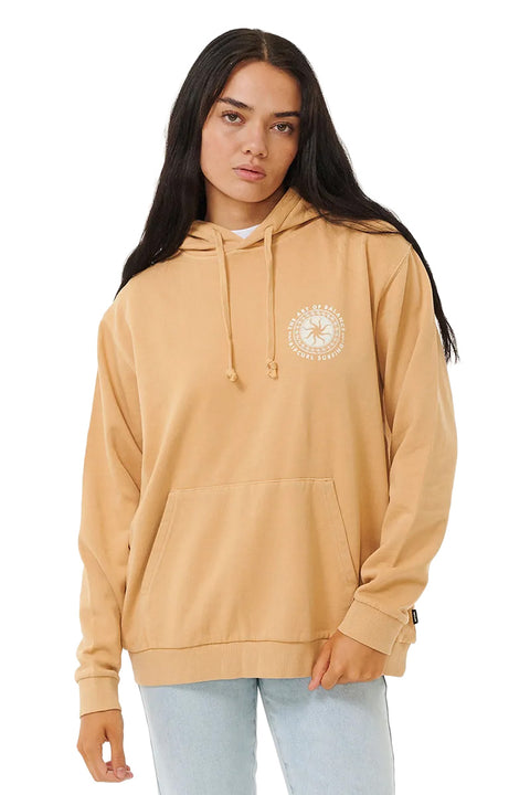 Rip Curl Balance Relaxed Hoodie - Tan