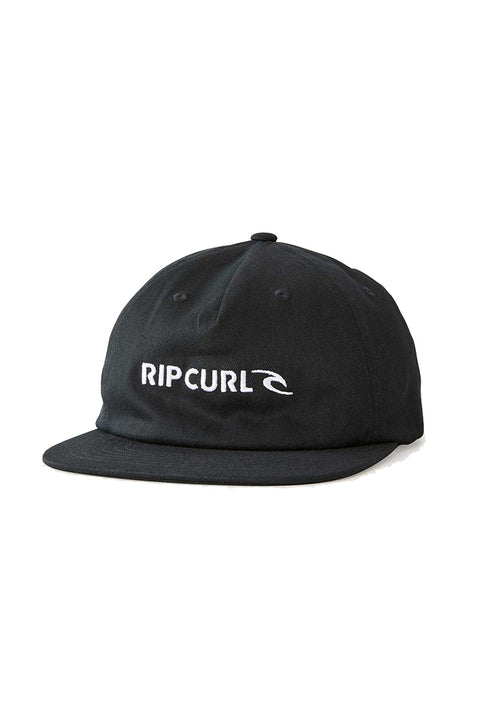 Rip Curl Brand Icon Flexfit Adjustable Cap - Black