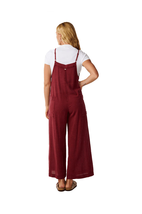 Rip Curl Classic Surf Jumpsuit - Plum- Back