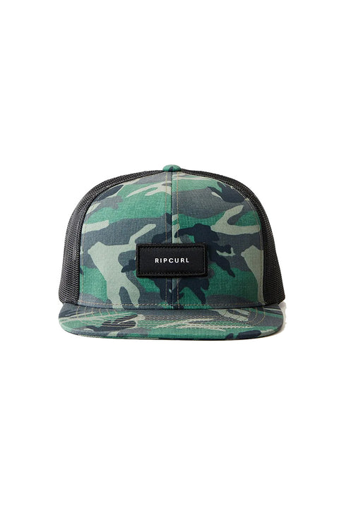 Rip Curl Combo Trucker Hat - Camo - Front