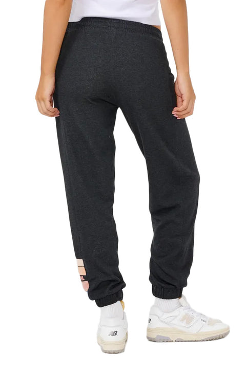 Rip Curl High Tide Track Pants - Black Marle- Back