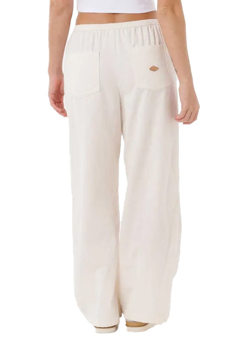 Rip Curl Keepsakes Washed Cord Pant - Stone- Back