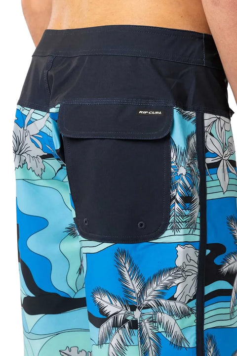 Rip Curl Mirage Mason Barrel Killa Boardshorts - Blue - Side Back