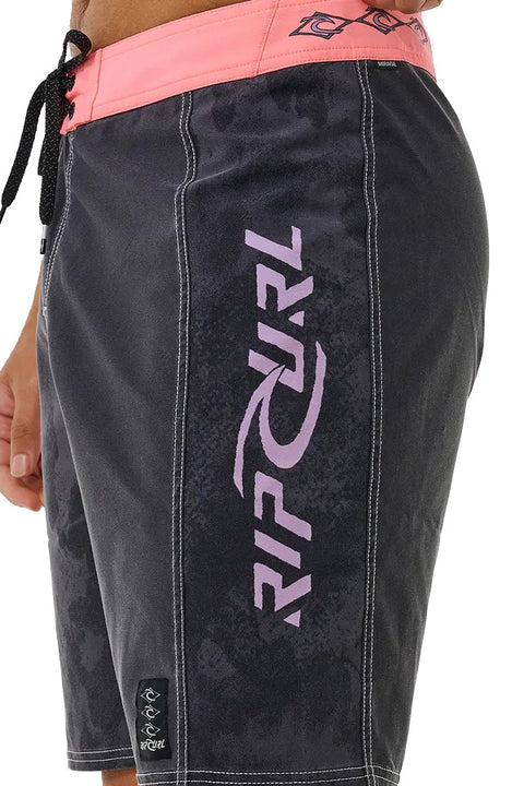 Rip Curl Mirage Quest 19" Boardshorts - Black- Side logo view