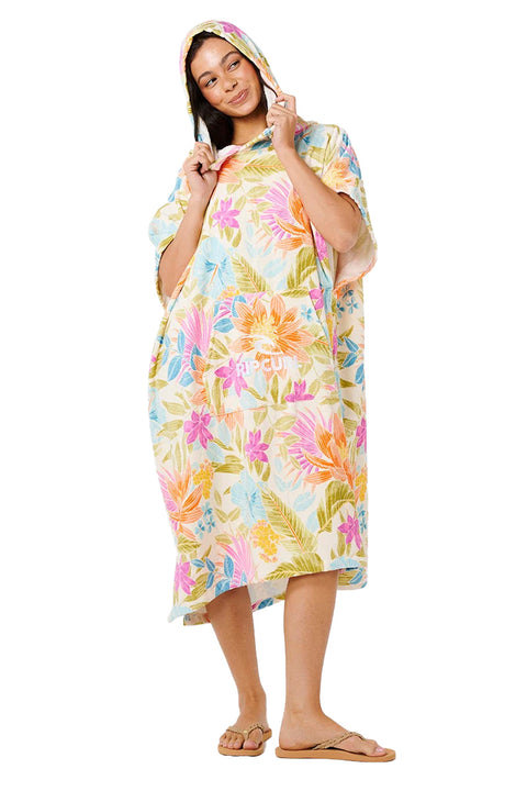 Rip Curl Mixed Hooded Towel - Multico- Front