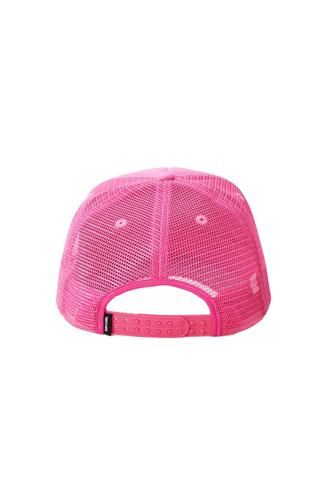 Rip Curl Mixed Revival Trucker Hat - Pink- Back view