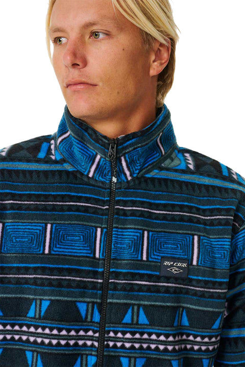 Rip Curl Party Pack Polar Fleece - Black -  Closeup