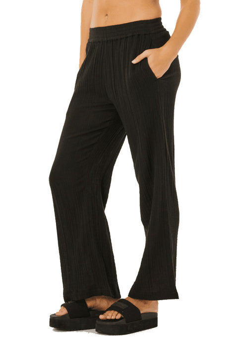 Rip Curl Premium Surf Full Length Pant - Black- Side
