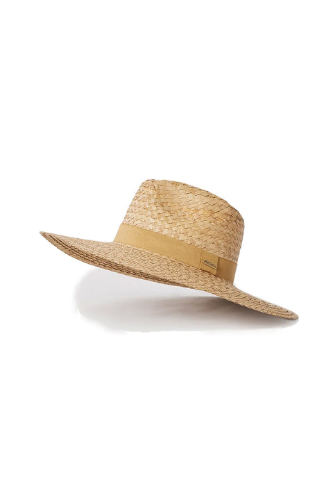 Rip Curl Premium Surf Straw Panama Hat - Natural - Side