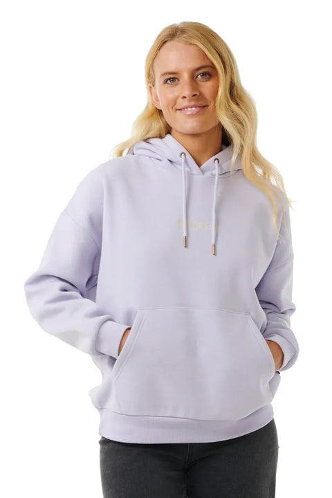 Rip Curl Quest Heritage Hoody - Dusty Lilac- Front