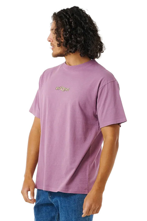 Rip Curl Quest Tee - Dusty Purple- Side