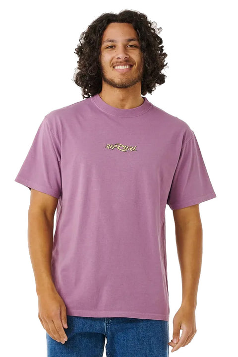 Rip Curl Quest Tee - Dusty Purple- Front