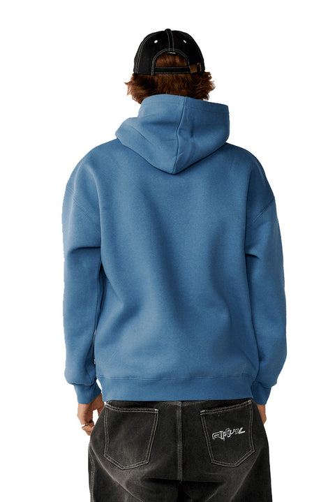 Rip Curl Rip Script Icon Hood - Bluefin- Back