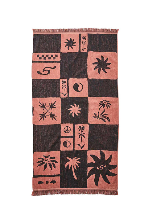 Dry off in style with the Rip Curl Saltwater Culture Eco Towel. - Back
